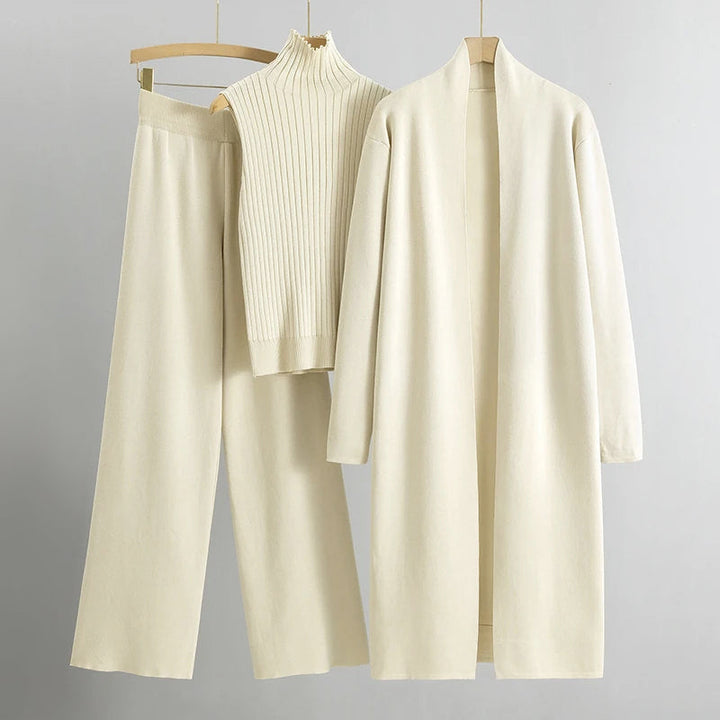 Vicenza - Women's 3-Piece Knit Lounge Set