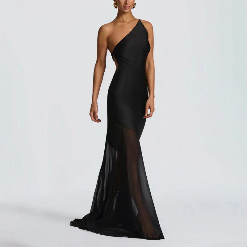 Victoria - Women's One-Shoulder Mermaid Gown