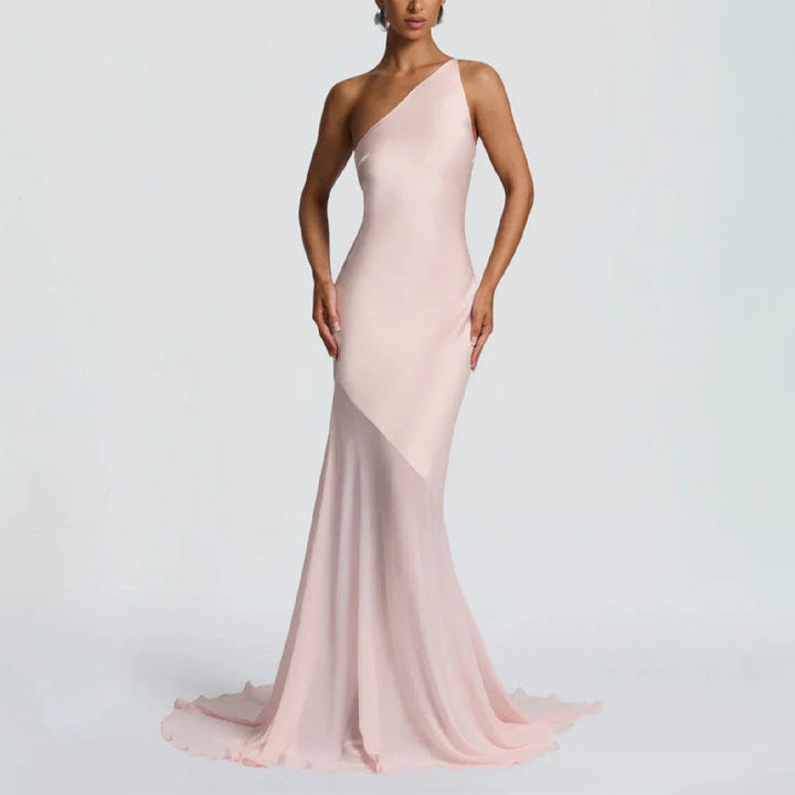 Victoria - Women's One-Shoulder Mermaid Gown