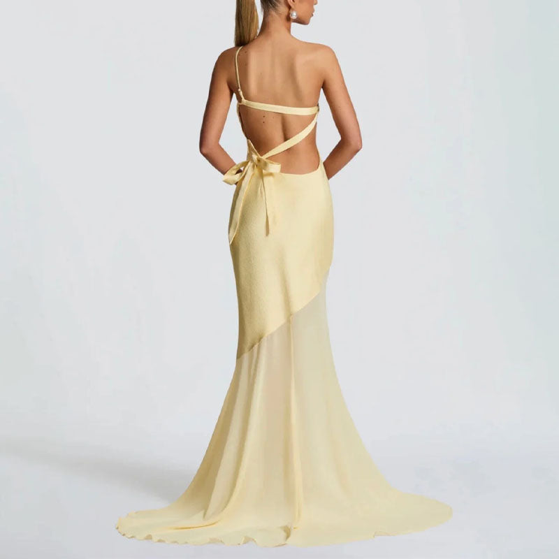 Victoria - Women's One-Shoulder Mermaid Gown
