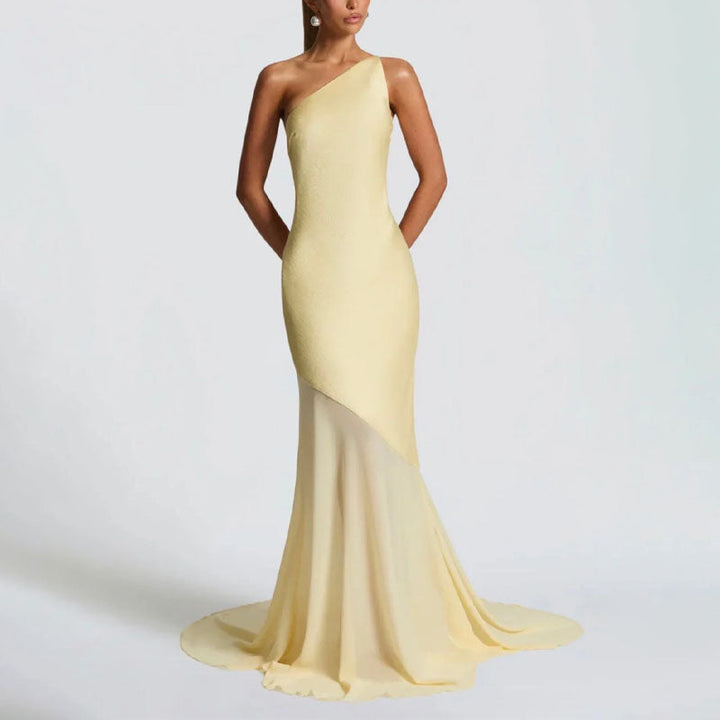 Victoria - Women's One-Shoulder Mermaid Gown