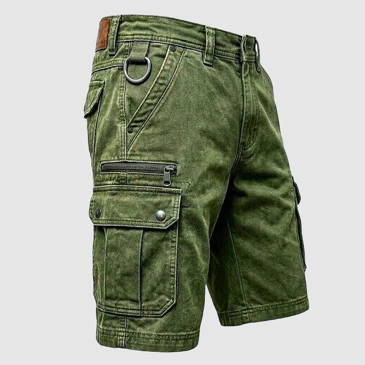 Vincent - Men's Vintage Washed Cargo Utility Shorts