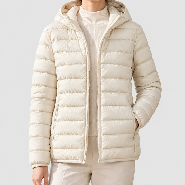 Vivian - Women's Quilted Hooded Puffer Jacket