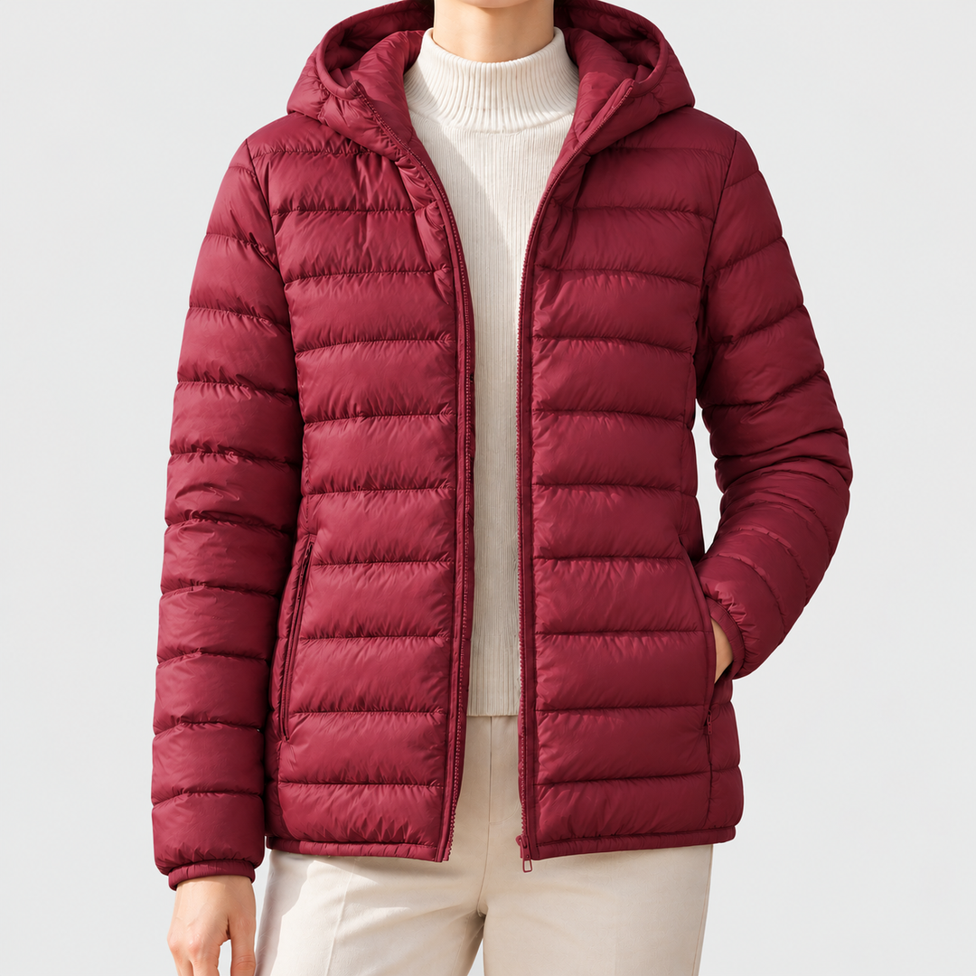 Vivian - Women's Quilted Hooded Puffer Jacket