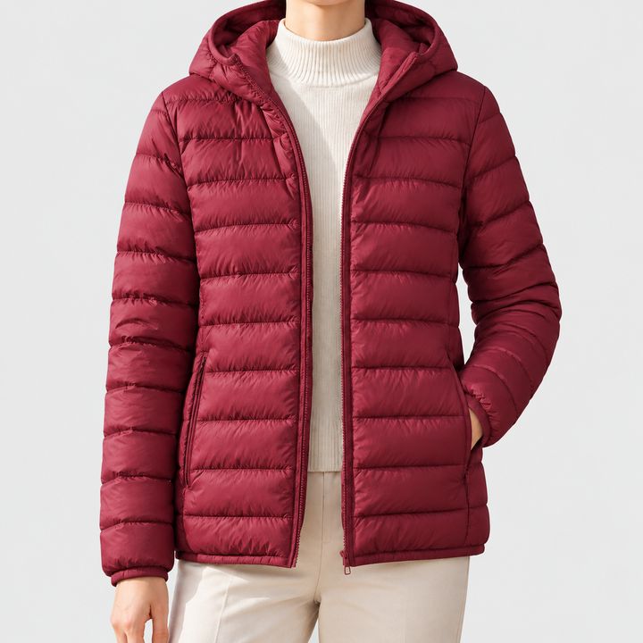 Vivian - Women's Quilted Hooded Puffer Jacket