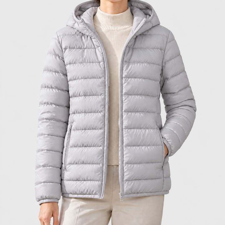 Vivian - Women's Quilted Hooded Puffer Jacket