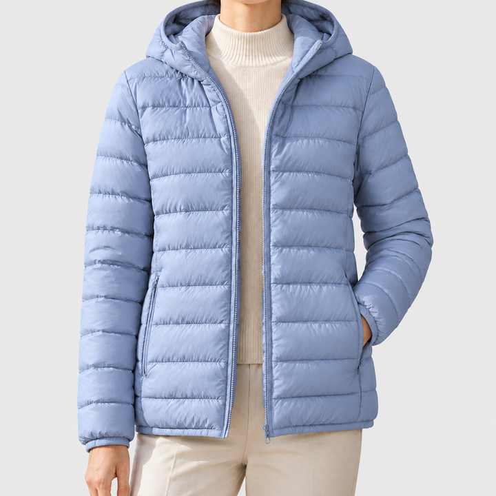 Vivian - Women's Quilted Hooded Puffer Jacket