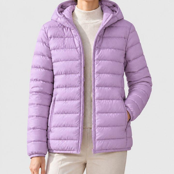 Vivian - Women's Quilted Hooded Puffer Jacket