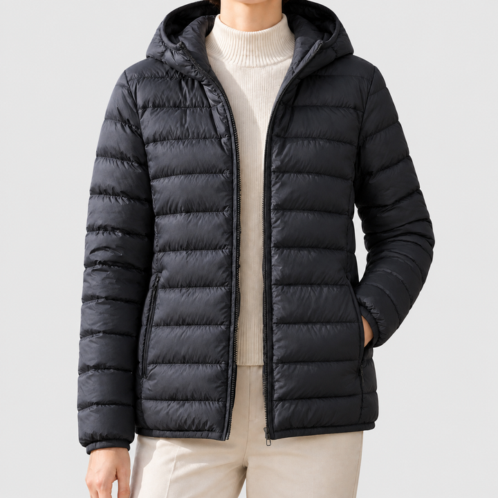 Vivian - Women's Quilted Hooded Puffer Jacket