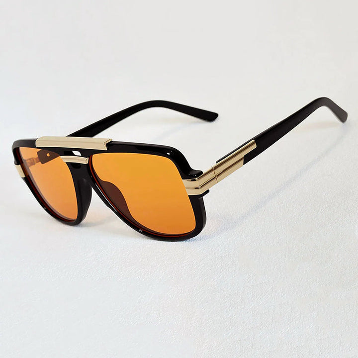 Vyxen - Oversized Double-Bridge Sunglasses