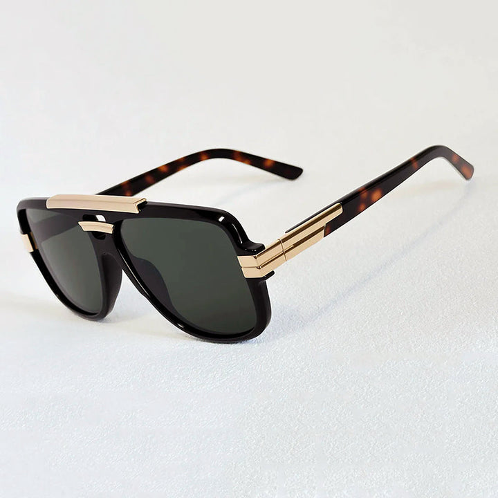 Vyxen - Oversized Double-Bridge Sunglasses