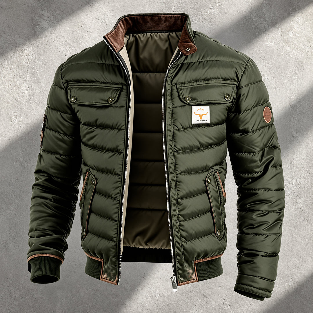 Wesley - Men's Multi-Pocket Padded Winter Jacket