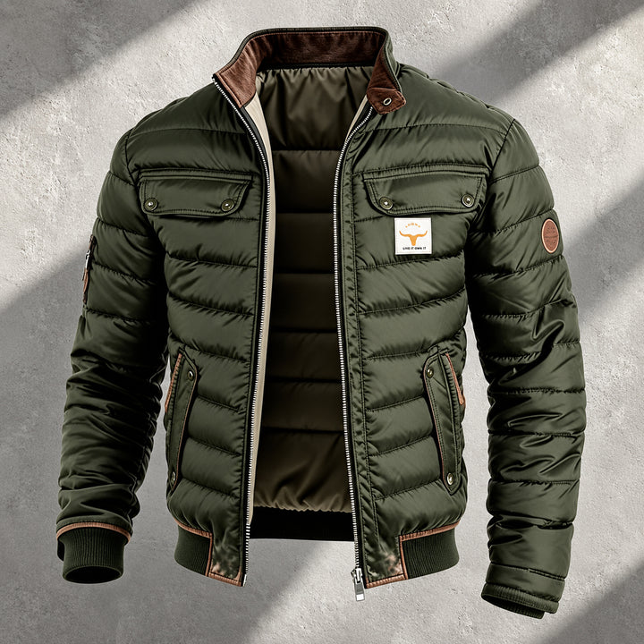 Wesley - Men's Multi-Pocket Padded Winter Jacket