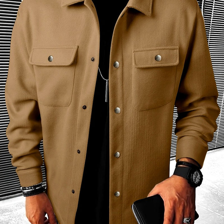 Abel - Men's Button Front Casual Jacket 2