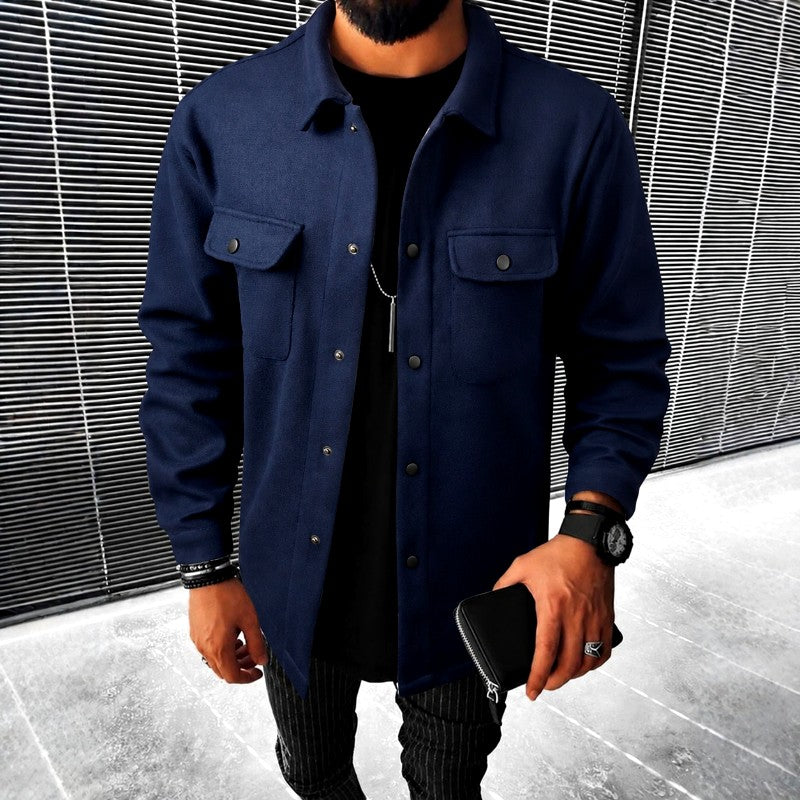 Abel - Men's Button Front Casual Jacket 3