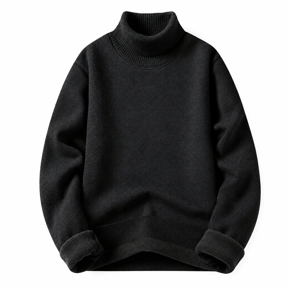 Alden - Men's Fleece-Lined Turtleneck Sweater 3