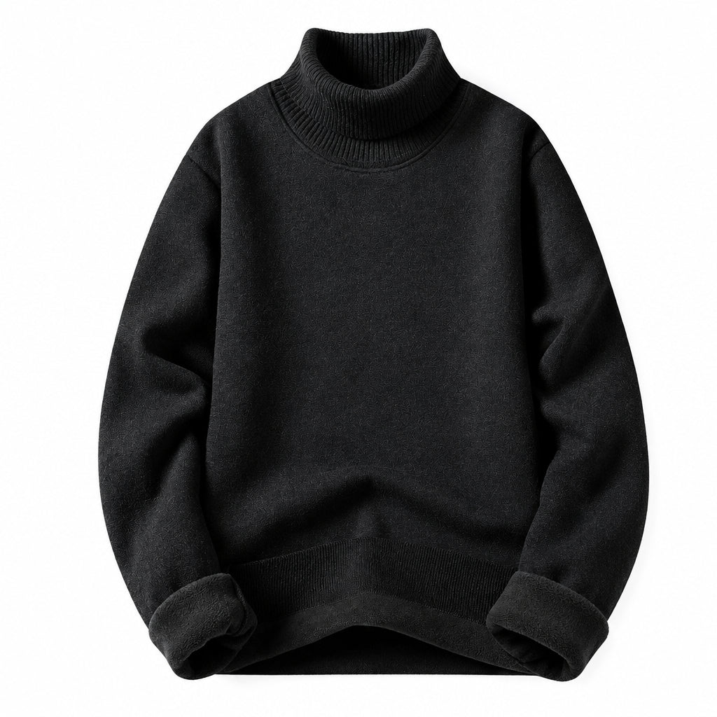 Alden - Men's Fleece-Lined Turtleneck Sweater 3