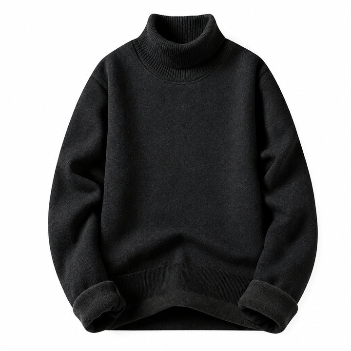 Alden - Men's Fleece-Lined Turtleneck Sweater 3
