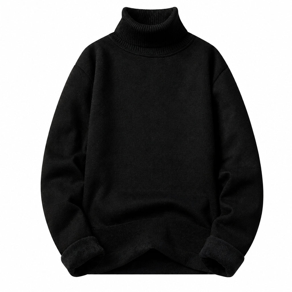 Alden - Men's Fleece-Lined Turtleneck Sweater 4