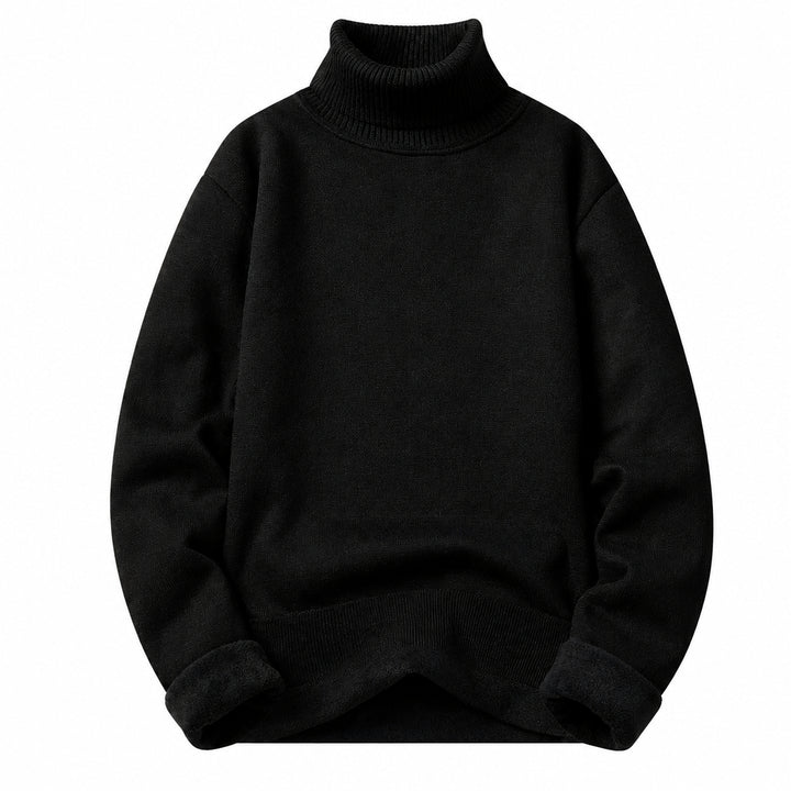 Alden - Men's Fleece-Lined Turtleneck Sweater 4
