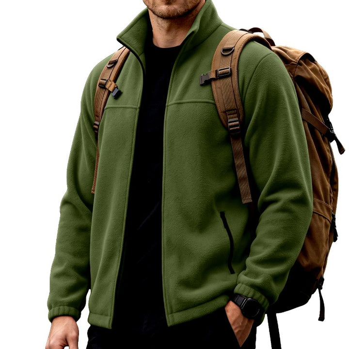Alfie - Men's Stand Collar Fleece Zip Jacket 15