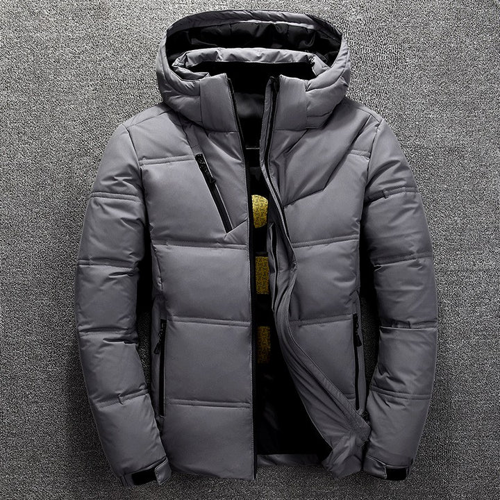 Archie - Men’s Quilted Jacket with Zip Pockets 4