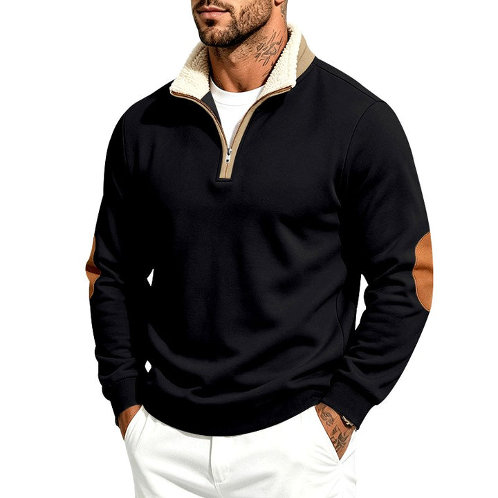 Benson - Men’s Quarter-Zip Fleece-Lined Pullover 3