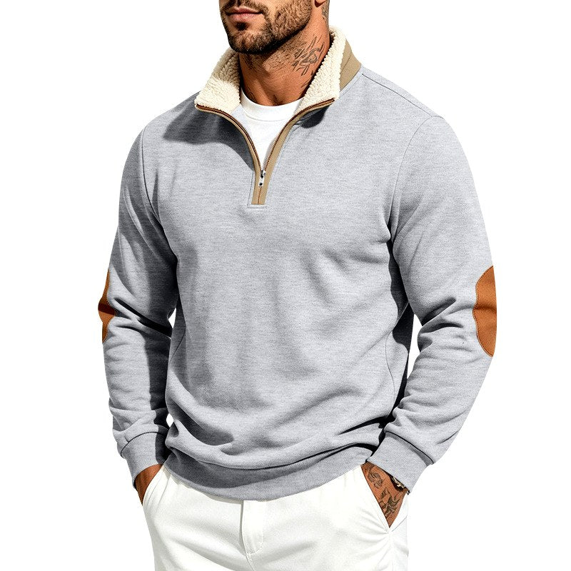 Benson - Men’s Quarter-Zip Fleece-Lined Pullover 5
