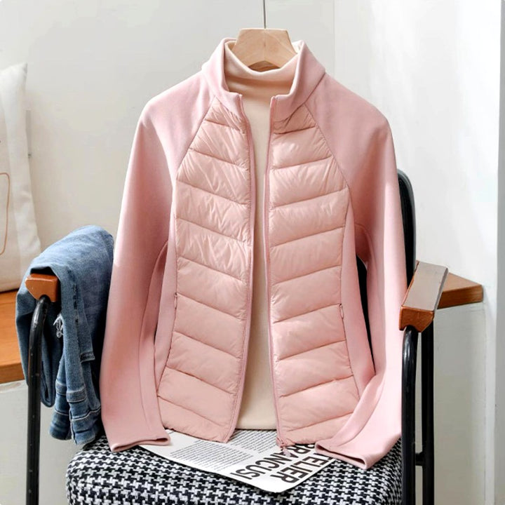 Berenice - Women’s Quilted Stand Collar Puffer Jacket 3