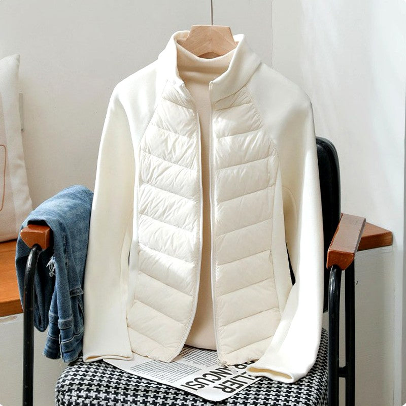 Berenice - Women’s Quilted Stand Collar Puffer Jacket 4