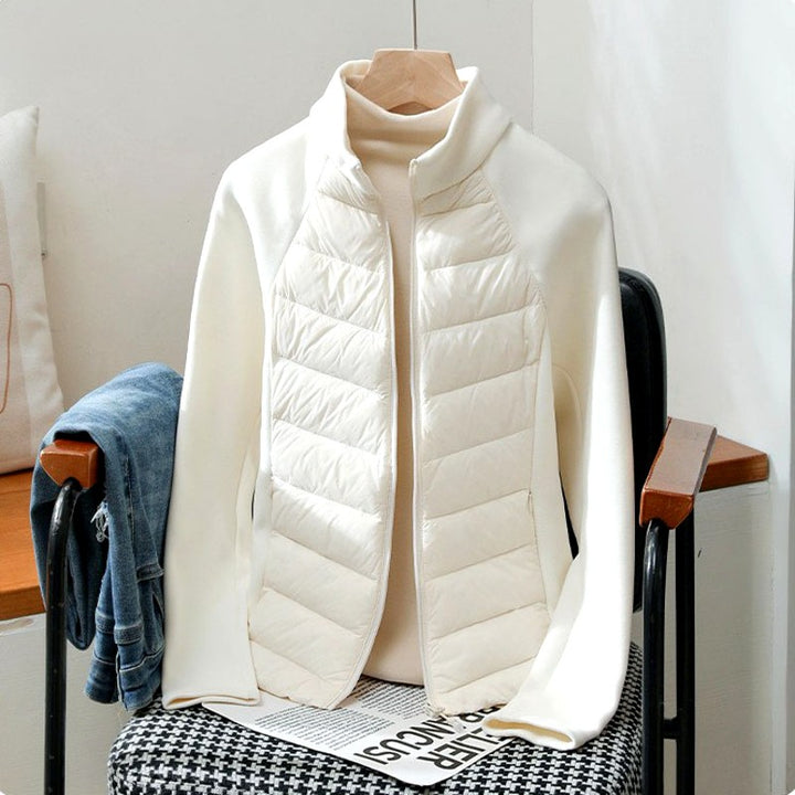 Berenice - Women’s Quilted Stand Collar Puffer Jacket 4