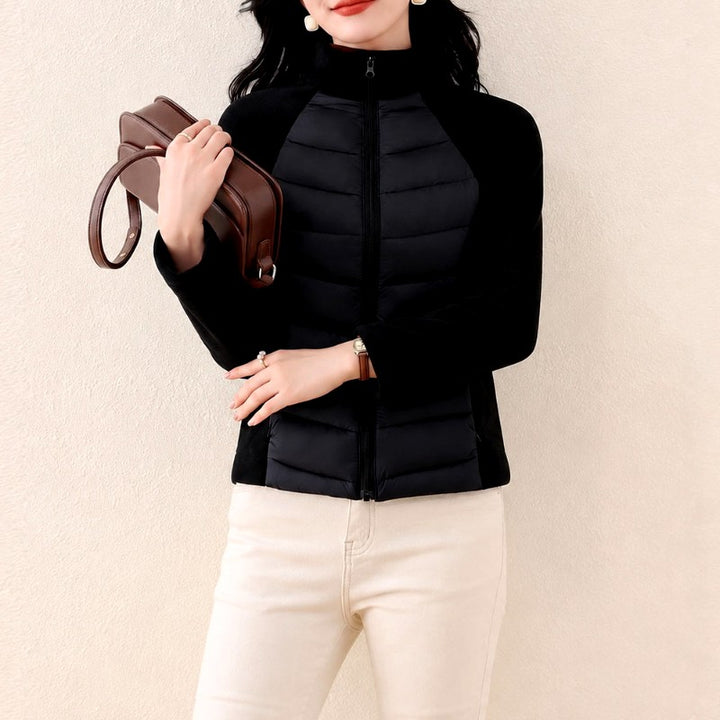 Berenice - Women’s Quilted Stand Collar Puffer Jacket 8