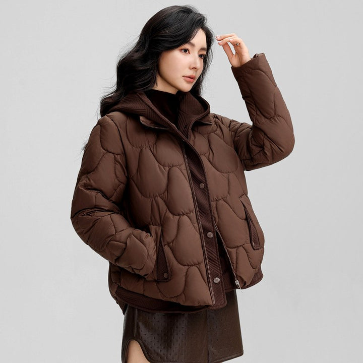 Brynlee - Women's Scallop Quilted Puffer Jacket 5