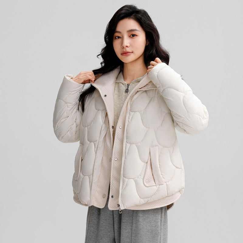 Brynlee - Women's Scallop Quilted Puffer Jacket 6