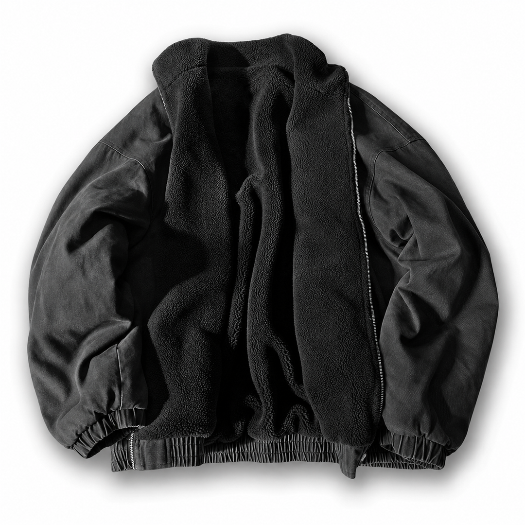 Caleb - Men's Winter Jacket with Plush Fleece Lining