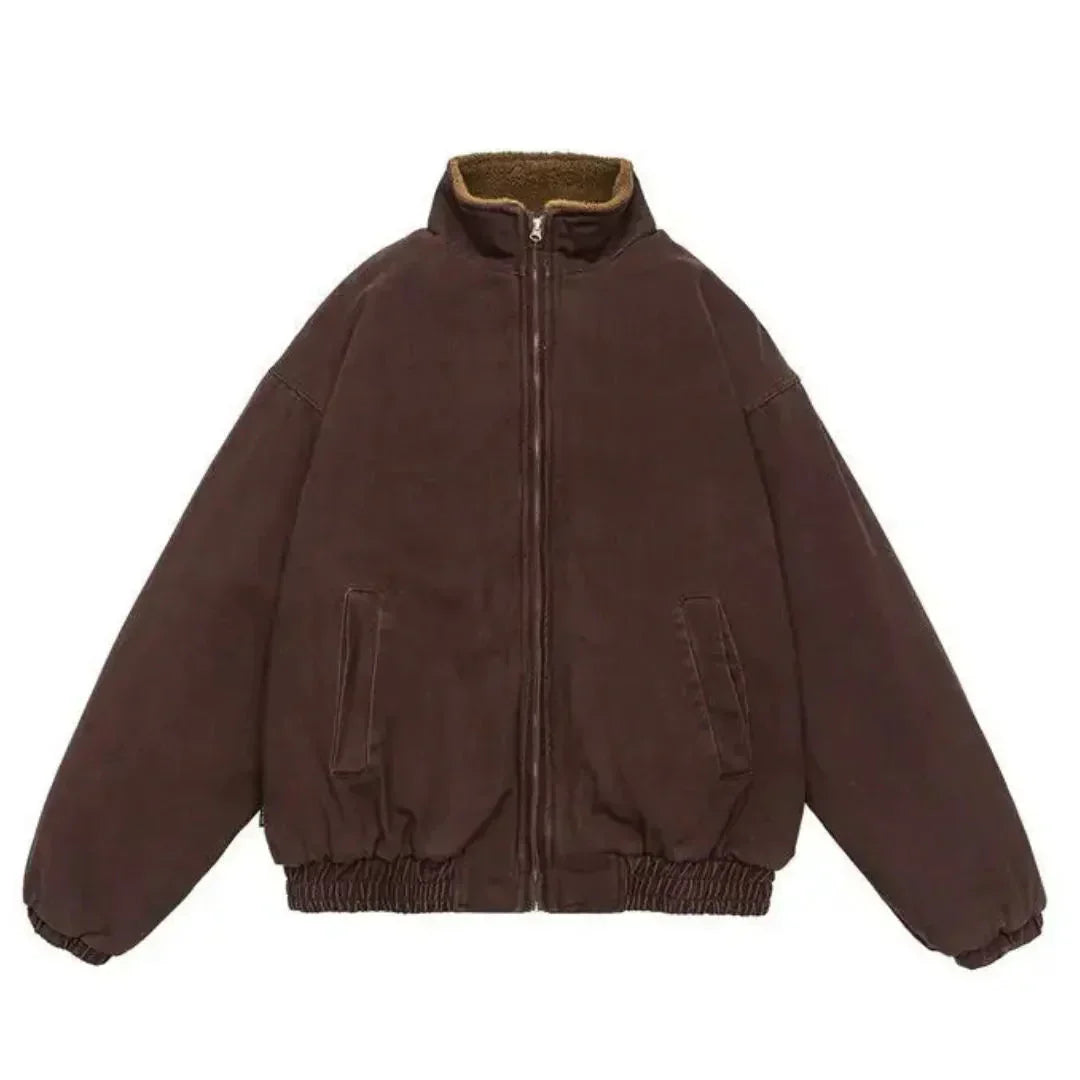 Caleb - Men's Winter Jacket with Plush Fleece Lining 