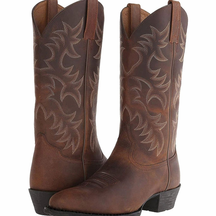 Callie - Women's Embroidered Western Cowboy Boots