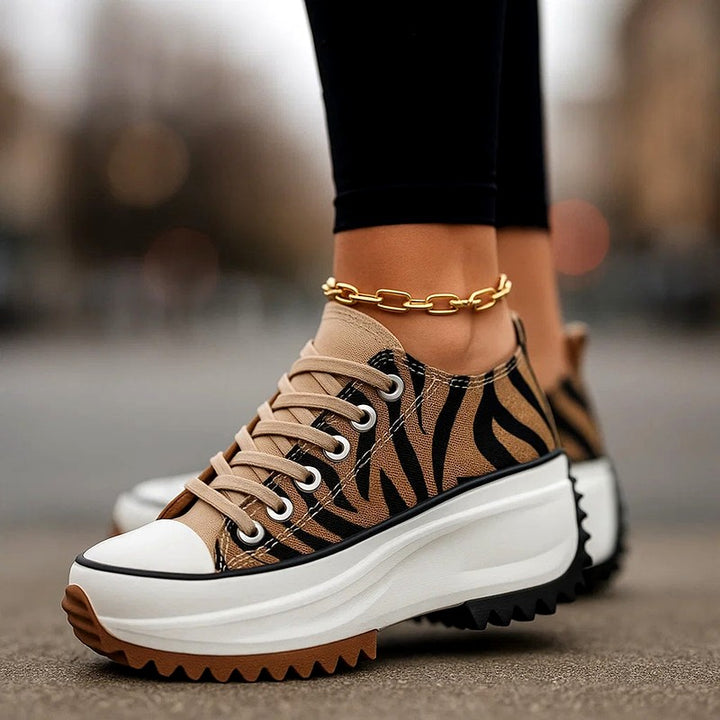 Carmen - Women's Lace-Up Platform Shoes
