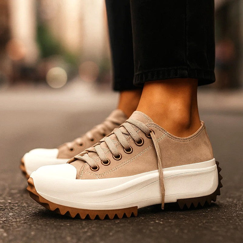 Carmen - Women's Lace-Up Platform Shoes