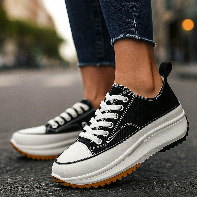 Carmen - Women's Lace-Up Platform Shoes