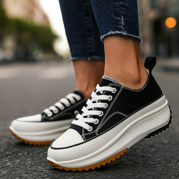 Carmen - Women's Lace-Up Platform Shoes