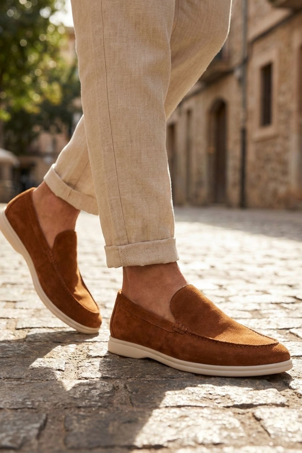 Casper - Men's Suede Slip-On Loafer