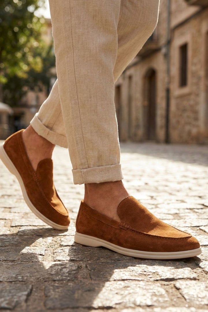 Casper - Men's Suede Slip-On Loafer