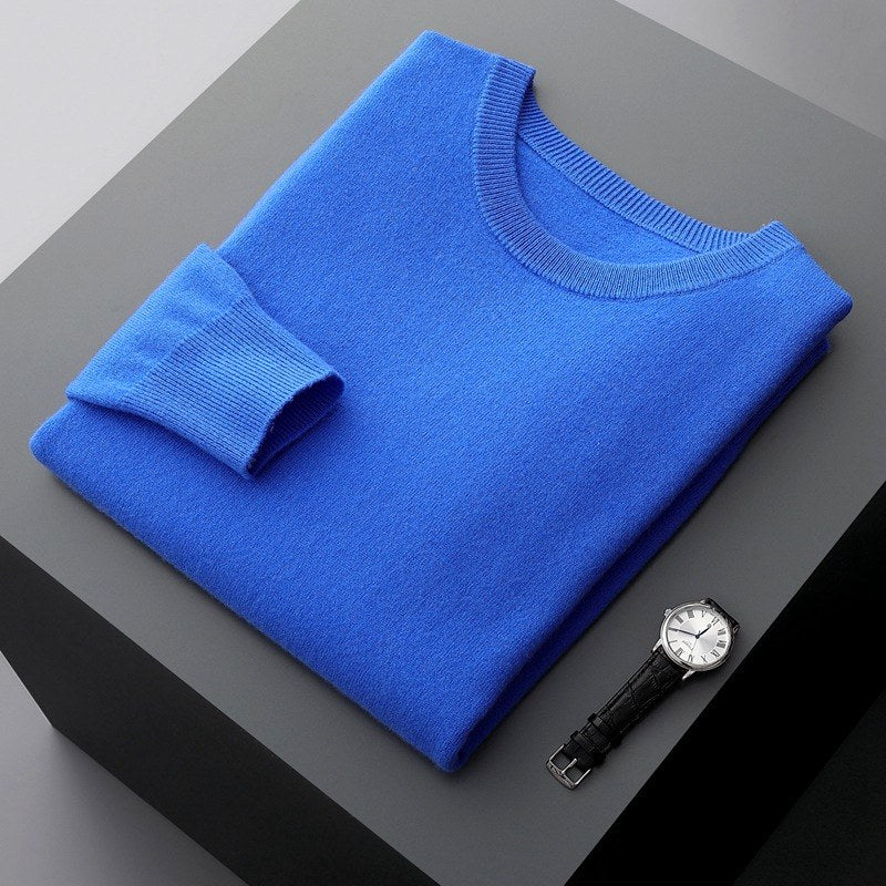 Chris - Men’s Wool Crew Neck Sweater 2