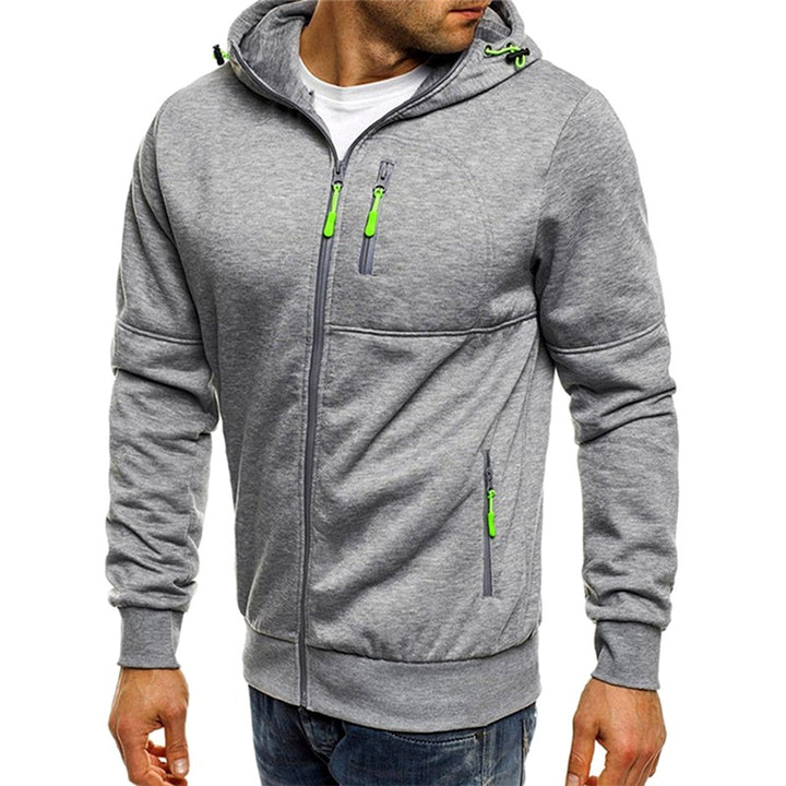 Chuck - Men's Zip Front Lightweight Hoodie 