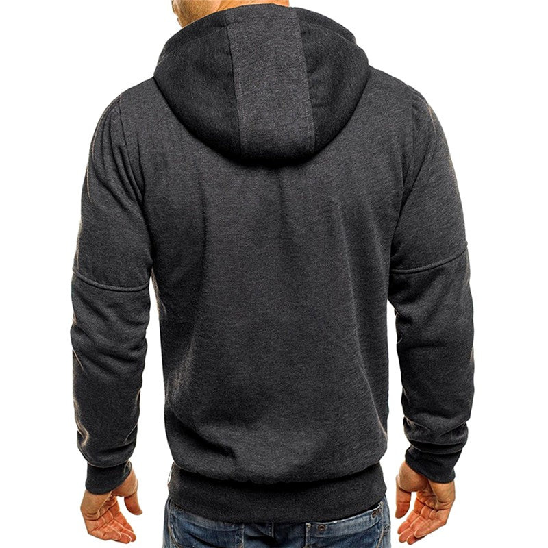 Chuck - Men's Zip Front Lightweight Hoodie 