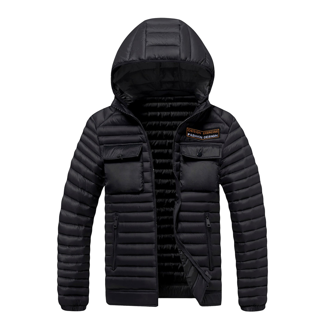 Clive - Men's Hooded Quilted Puffer Jacket 1