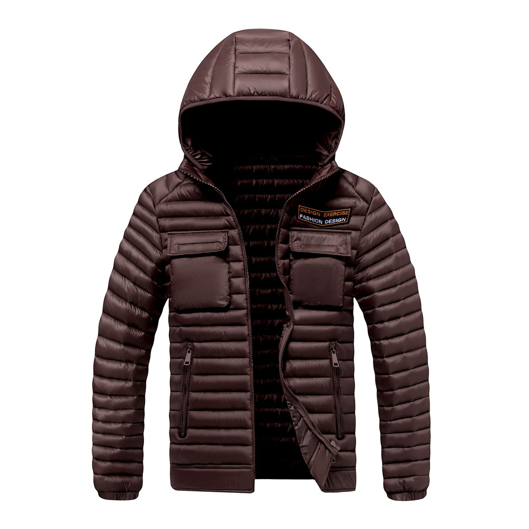 Clive - Men's Hooded Quilted Puffer Jacket 3