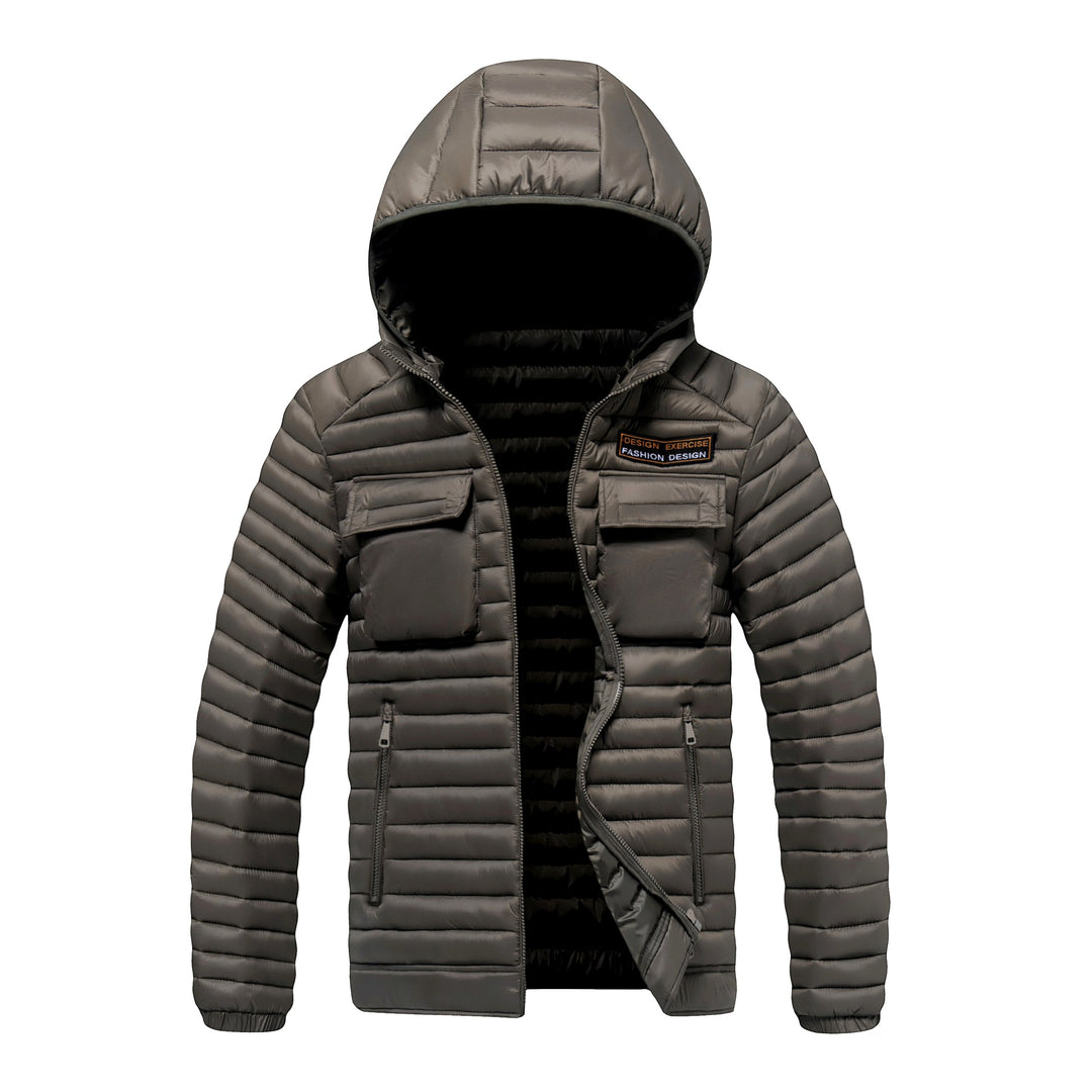 Clive - Men's Hooded Quilted Puffer Jacket 4