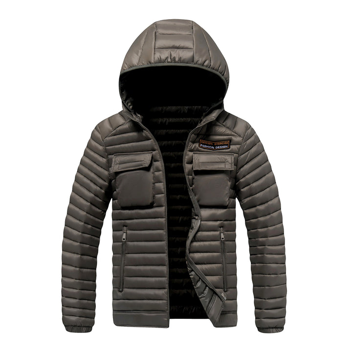 Clive - Men's Hooded Quilted Puffer Jacket 4